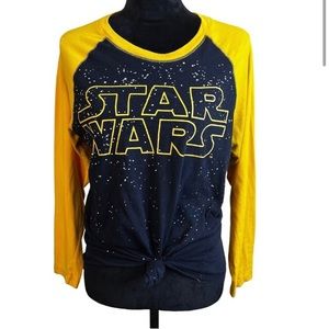 Star Wars Logo Baseball Style Shirt